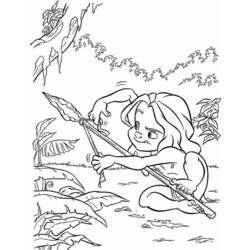 Coloring page: Tarzan (Animation Movies) #131194 - Free Printable Coloring Pages