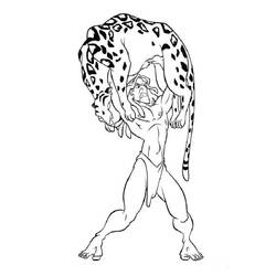 Coloring page: Tarzan (Animation Movies) #131204 - Free Printable Coloring Pages