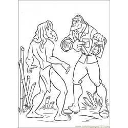 Coloring page: Tarzan (Animation Movies) #131246 - Free Printable Coloring Pages