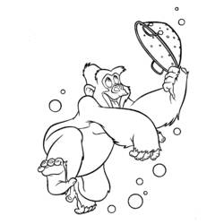 Coloring page: Tarzan (Animation Movies) #131320 - Free Printable Coloring Pages