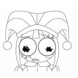 Coloring page: The Amazing Digital Circus (Animation Movies) #213713 - Free Printable Coloring Pages