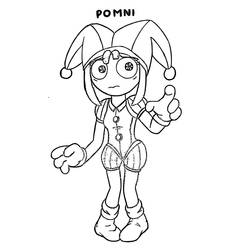 Coloring page: The Amazing Digital Circus (Animation Movies) #213733 - Free Printable Coloring Pages