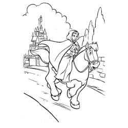 Coloring page: The Beauty and the Beast (Animation Movies) #130974 - Free Printable Coloring Pages
