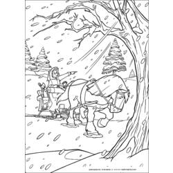 Coloring page: The Beauty and the Beast (Animation Movies) #131031 - Free Printable Coloring Pages