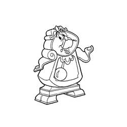 Coloring page: The Beauty and the Beast (Animation Movies) #131044 - Free Printable Coloring Pages