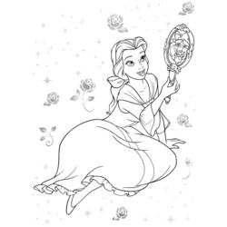 Coloring page: The Beauty and the Beast (Animation Movies) #131055 - Printable coloring pages