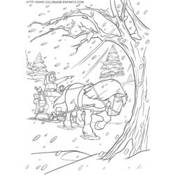 Coloring page: The Beauty and the Beast (Animation Movies) #131063 - Free Printable Coloring Pages