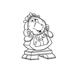 Coloring page: The Beauty and the Beast (Animation Movies) #131077 - Free Printable Coloring Pages