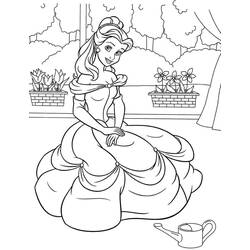 The Beauty and the Beast (Animation Movies) coloring page #182131 to print and color