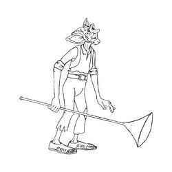 Coloring page: The BFG (Animation Movies) #206051 - Free Printable Coloring Pages