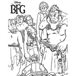 Coloring pages: The BFG - Free Printable Coloring Pages