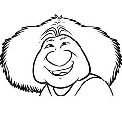 Coloring page: The Croods (Animation Movies) #205774 - Free Printable Coloring Pages