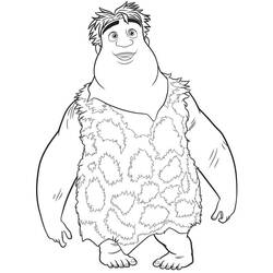 Coloring page: The Croods (Animation Movies) #205777 - Free Printable Coloring Pages