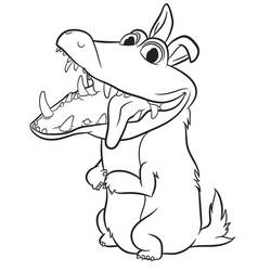 Coloring page: The Croods (Animation Movies) #205778 - Free Printable Coloring Pages