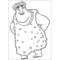 Coloring page: The Croods (Animation Movies) #205796 - Free Printable Coloring Pages