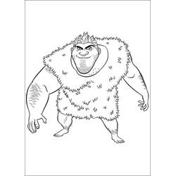 Coloring page: The Croods (Animation Movies) #205805 - Free Printable Coloring Pages