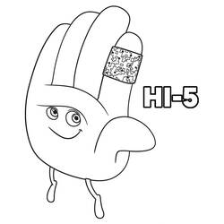 Coloring page: The Emoji Movie (Animation Movies) #198970 - Free Printable Coloring Pages