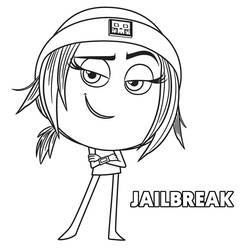 Coloring page: The Emoji Movie (Animation Movies) #198973 - Free Printable Coloring Pages