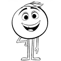 Coloring page: The Emoji Movie (Animation Movies) #198977 - Free Printable Coloring Pages