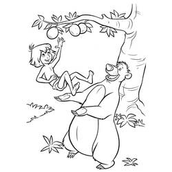 Coloring page: The Jungle Book (Animation Movies) #130054 - Printable coloring pages