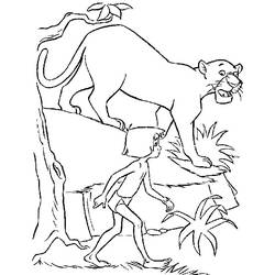 Coloring page: The Jungle Book (Animation Movies) #130062 - Free Printable Coloring Pages