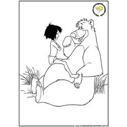 Coloring page: The Jungle Book (Animation Movies) #130080 - Free Printable Coloring Pages