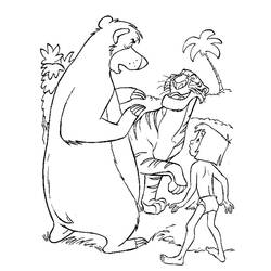 Coloring page: The Jungle Book (Animation Movies) #130087 - Free Printable Coloring Pages