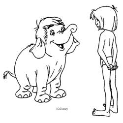 Coloring page: The Jungle Book (Animation Movies) #130102 - Free Printable Coloring Pages