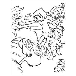 Coloring page: The Jungle Book (Animation Movies) #130105 - Free Printable Coloring Pages
