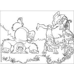 Coloring page: The Jungle Book (Animation Movies) #130119 - Free Printable Coloring Pages