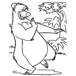 Coloring page: The Jungle Book (Animation Movies) #130121 - Free Printable Coloring Pages