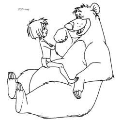 Coloring page: The Jungle Book (Animation Movies) #130127 - Free Printable Coloring Pages