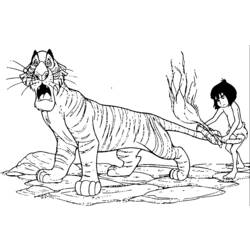 Coloring page: The Jungle Book (Animation Movies) #130134 - Printable coloring pages