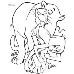 Coloring page: The Jungle Book (Animation Movies) #130137 - Free Printable Coloring Pages