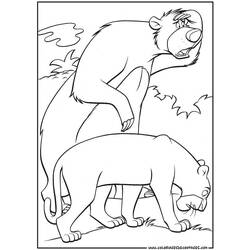 Coloring page: The Jungle Book (Animation Movies) #130140 - Free Printable Coloring Pages