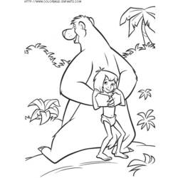 Coloring page: The Jungle Book (Animation Movies) #130151 - Free Printable Coloring Pages