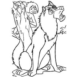 Coloring page: The Jungle Book (Animation Movies) #130158 - Printable coloring pages