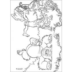 Coloring page: The Jungle Book (Animation Movies) #130170 - Printable coloring pages