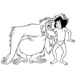 Coloring page: The Jungle Book (Animation Movies) #130175 - Free Printable Coloring Pages