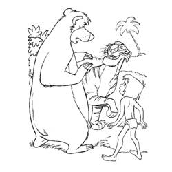 Coloring page: The Jungle Book (Animation Movies) #130178 - Free Printable Coloring Pages