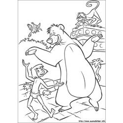Coloring page: The Jungle Book (Animation Movies) #130184 - Free Printable Coloring Pages
