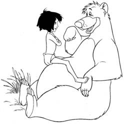 Coloring page: The Jungle Book (Animation Movies) #130191 - Free Printable Coloring Pages