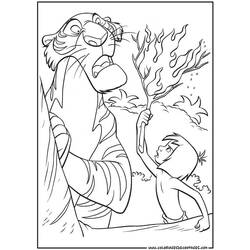 Coloring page: The Jungle Book (Animation Movies) #130209 - Free Printable Coloring Pages