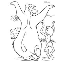 Coloring page: The Jungle Book (Animation Movies) #130249 - Free Printable Coloring Pages