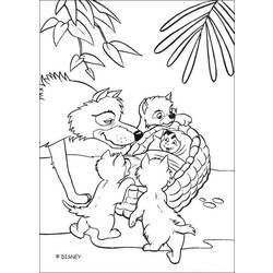 Coloring page: The Jungle Book (Animation Movies) #130250 - Printable coloring pages