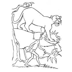 Coloring page: The Jungle Book (Animation Movies) #130256 - Free Printable Coloring Pages