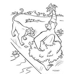 Coloring page: The Jungle Book (Animation Movies) #130262 - Free Printable Coloring Pages