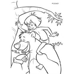 Coloring page: The Jungle Book (Animation Movies) #130271 - Free Printable Coloring Pages