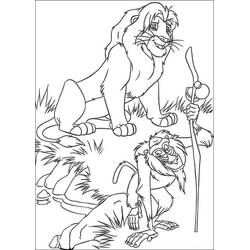 The Lion King (Animation Movies) coloring page #177766 to print and color