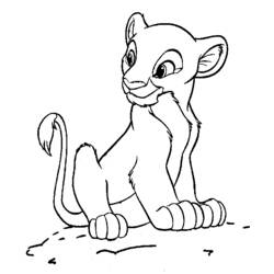 Coloring page: The Lion King (Animation Movies) #73615 - Printable coloring pages